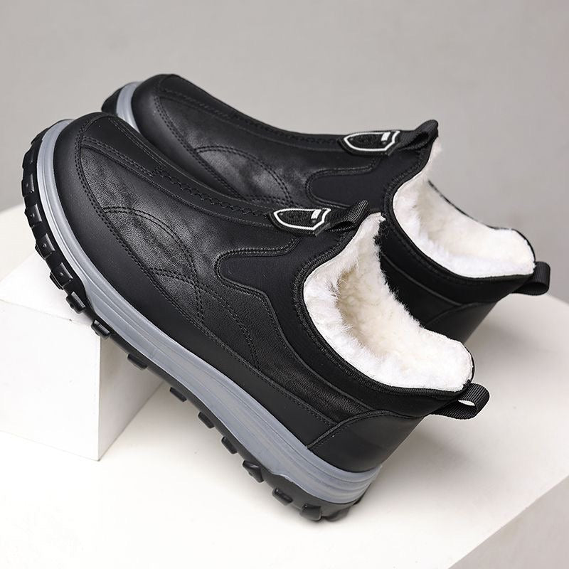 Damen Stiefel Bequem Warm mit Innenfutter Wintermode