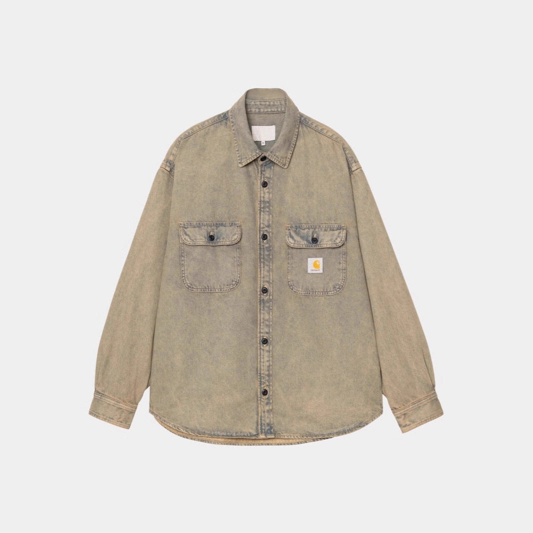 Herren Hemdjacke Vintage Stil Berlin Trend
