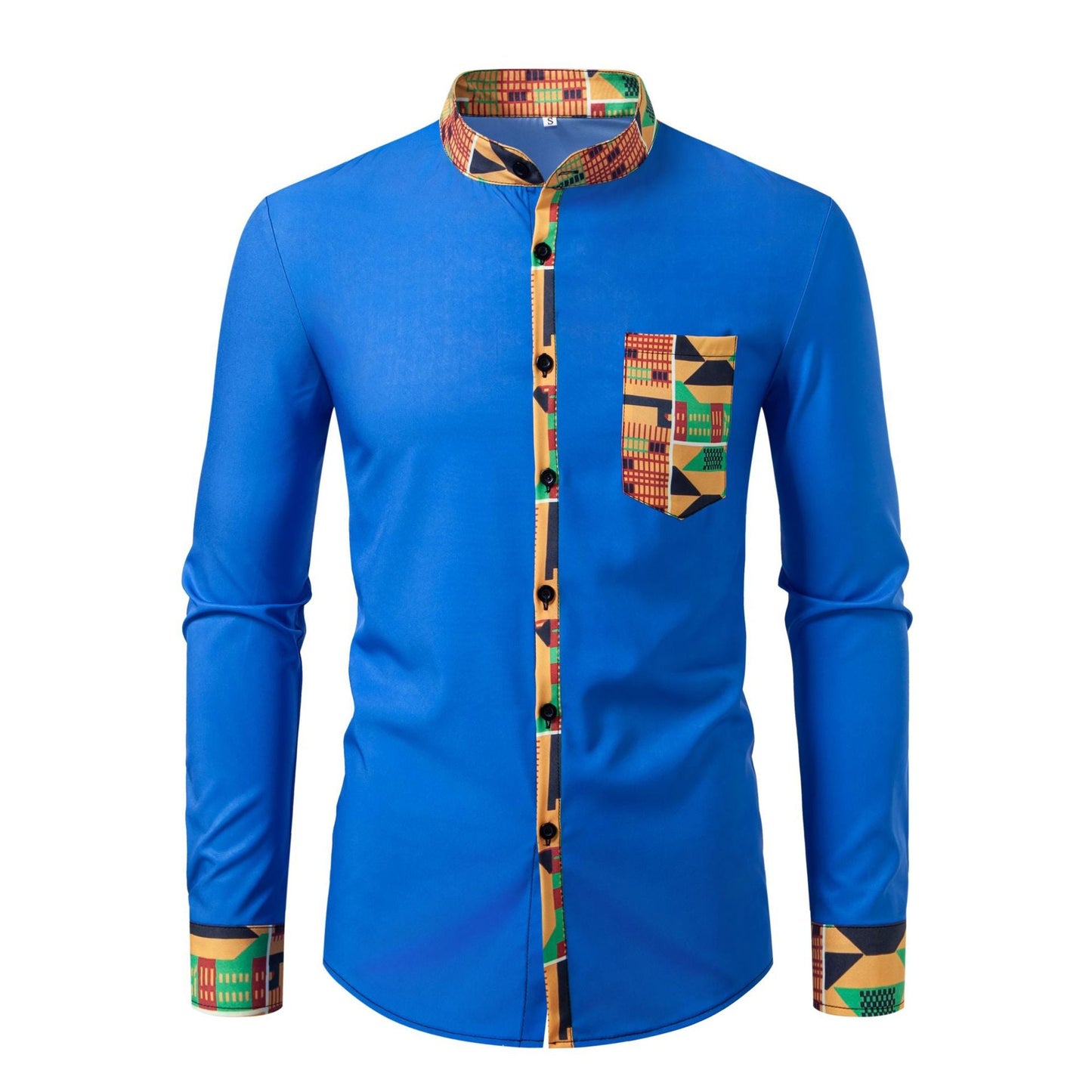 Herren Hemd Afro-Look Modern Berlin Style