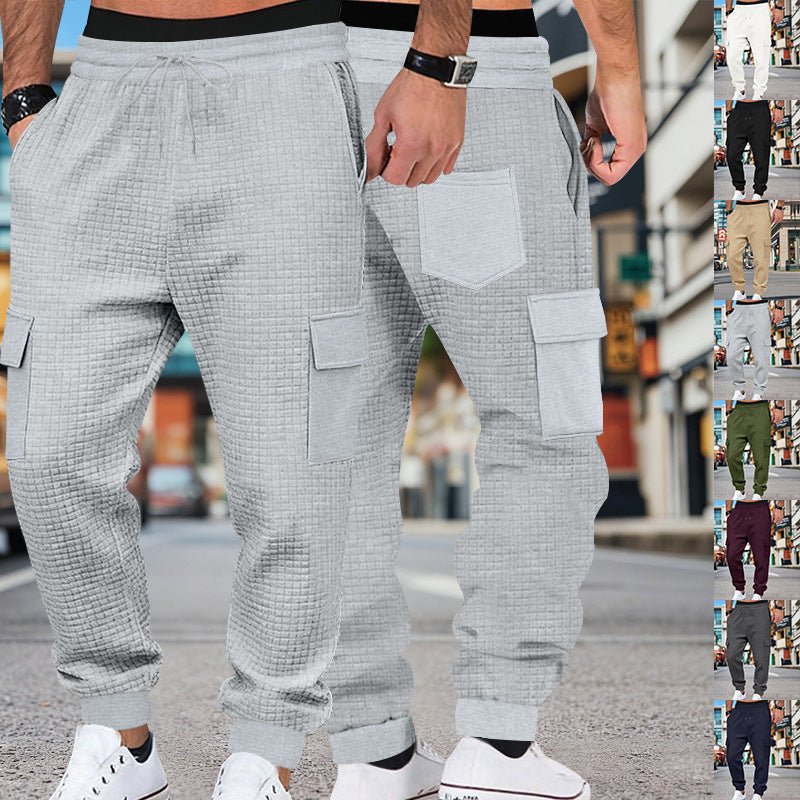 Herren Cargo-Hose Freizeit Sportbegeistert Grün - BerlinGlamour