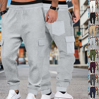 Herren Cargo-Hose Freizeit Sportbegeistert Grün - BerlinGlamour