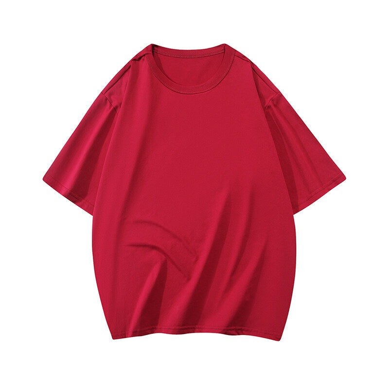 Damen T-Shirt Oversized Lässig Baumwolle