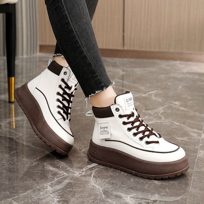 Damen Winter Sneaker High-Top Isolierend Robust