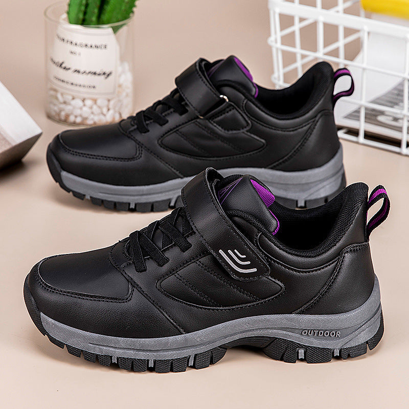 Damen Sneaker Outdoor Schuhe Klettverschluss Bequem