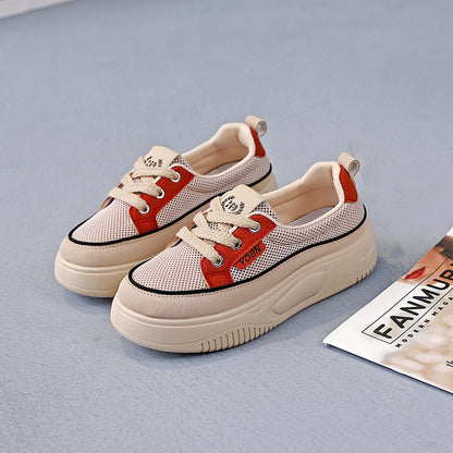 Damen Sneaker Bequem Luftig Mesh Trendy