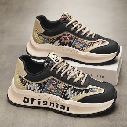Damen Sneaker Ethnisches Muster Sportschuhe Bequem