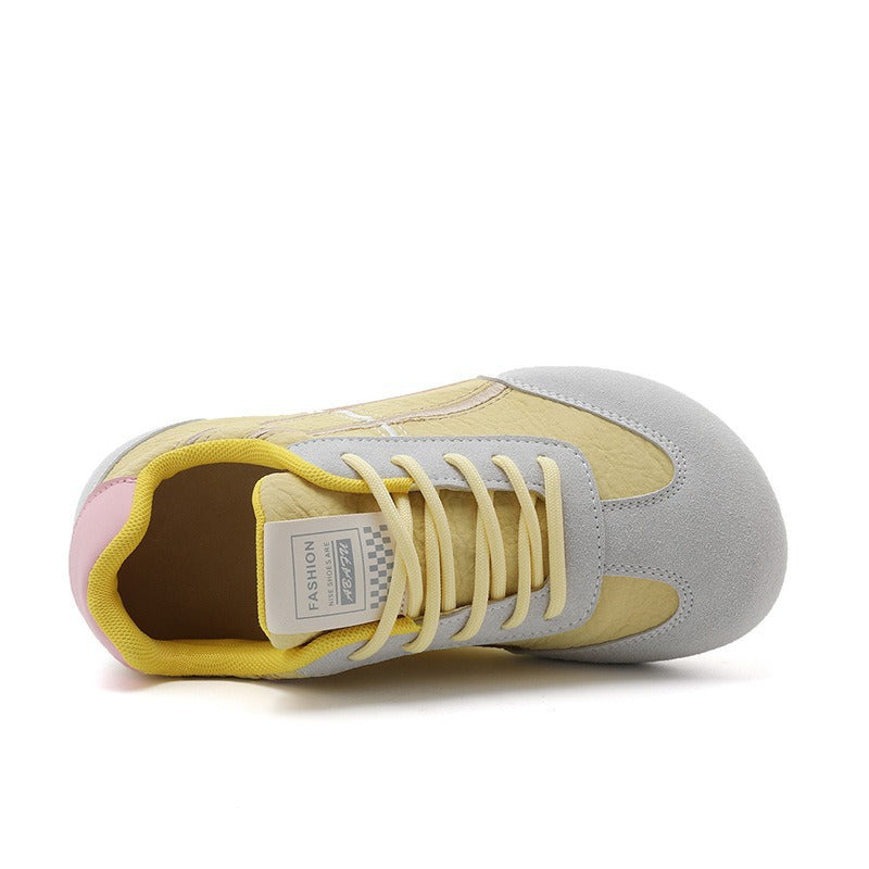 Damen Sneaker Sportlich Bequem mit Weichem Fußbett