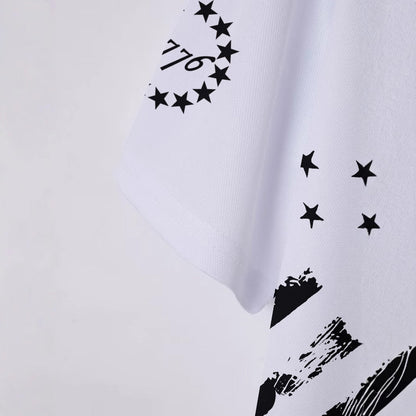 Herren Poloshirt Berlin Print Patriotisch