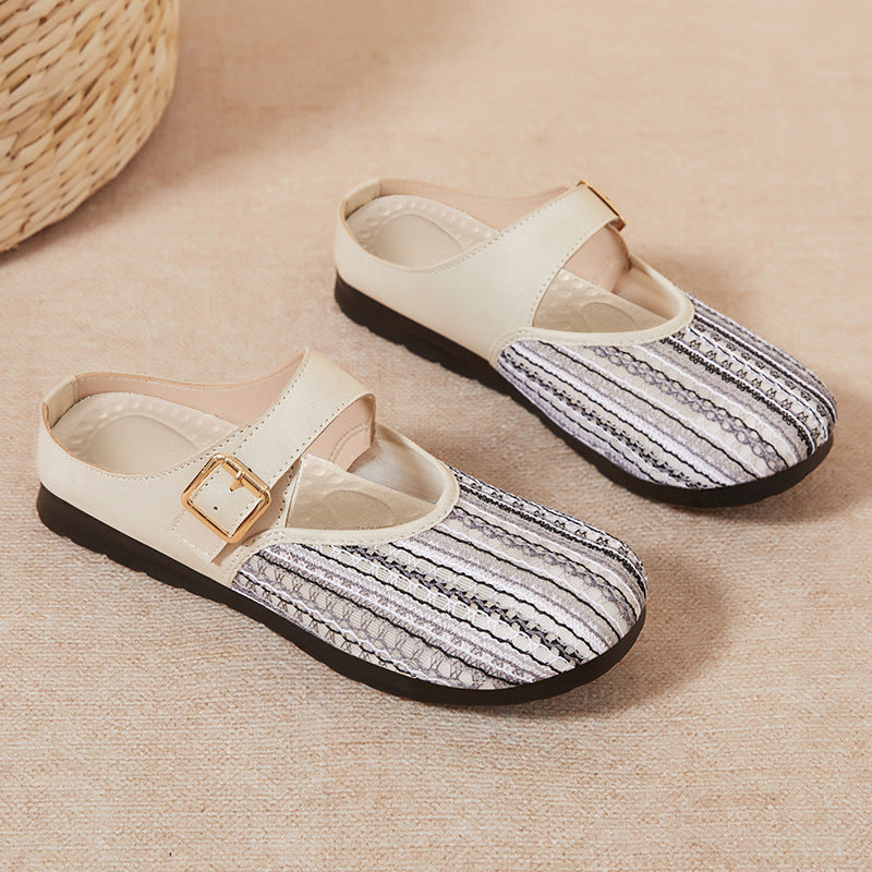 Damen Clogs Bequem Verstellbar Komfort Fußbett