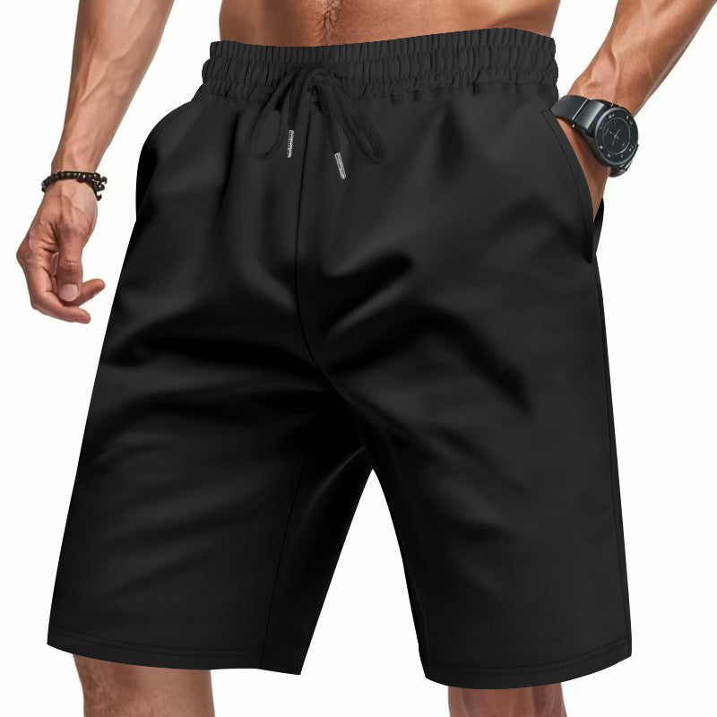 Laufshorts Herren Sport Shorts Elastisch Mit Kordelzug