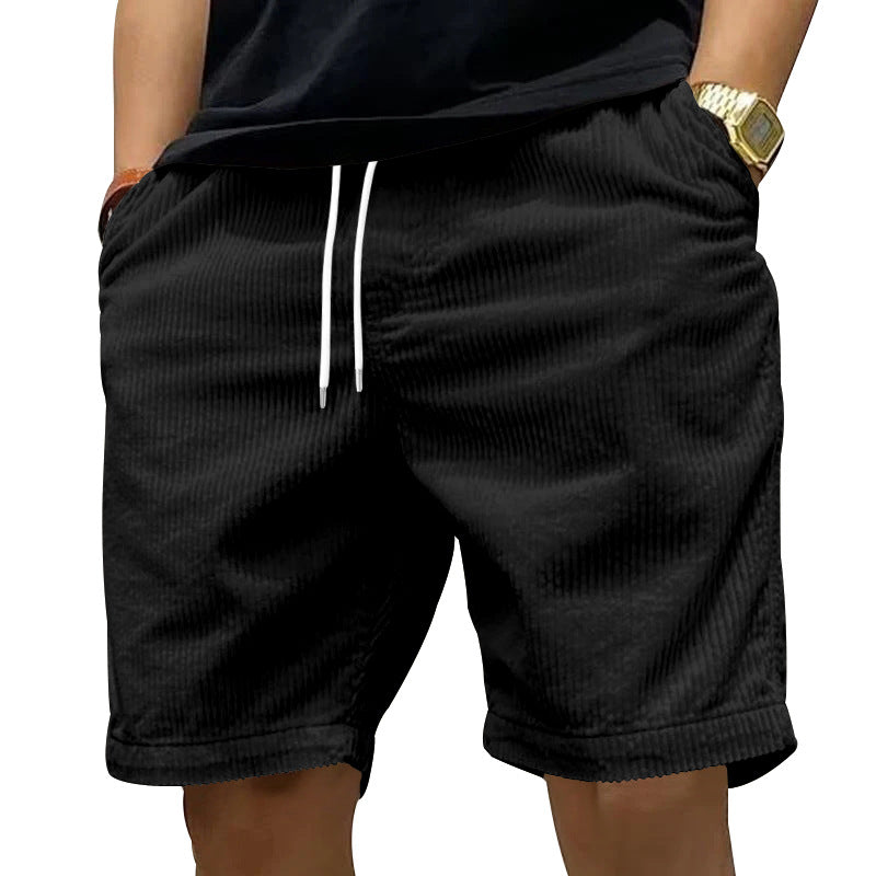 Herren Cordhose Bequem Strukturiert Freizeit Hose
