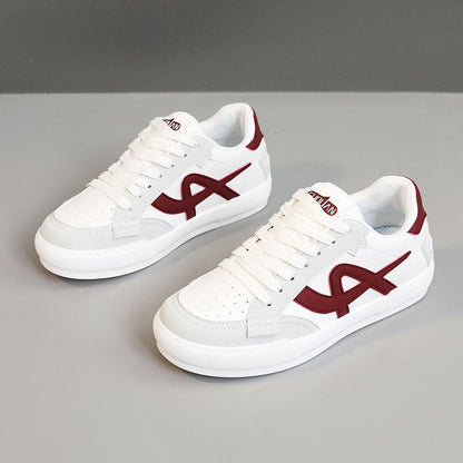 Damen Sneaker Sportlich Perforiert Laufschuhe Mit Gummizug