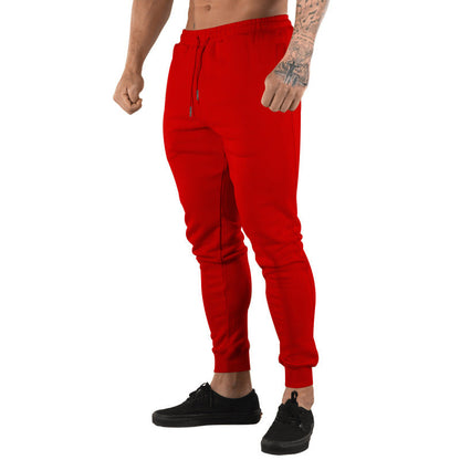 Herren Sport Hose Elastisch Mit Reißverschluss