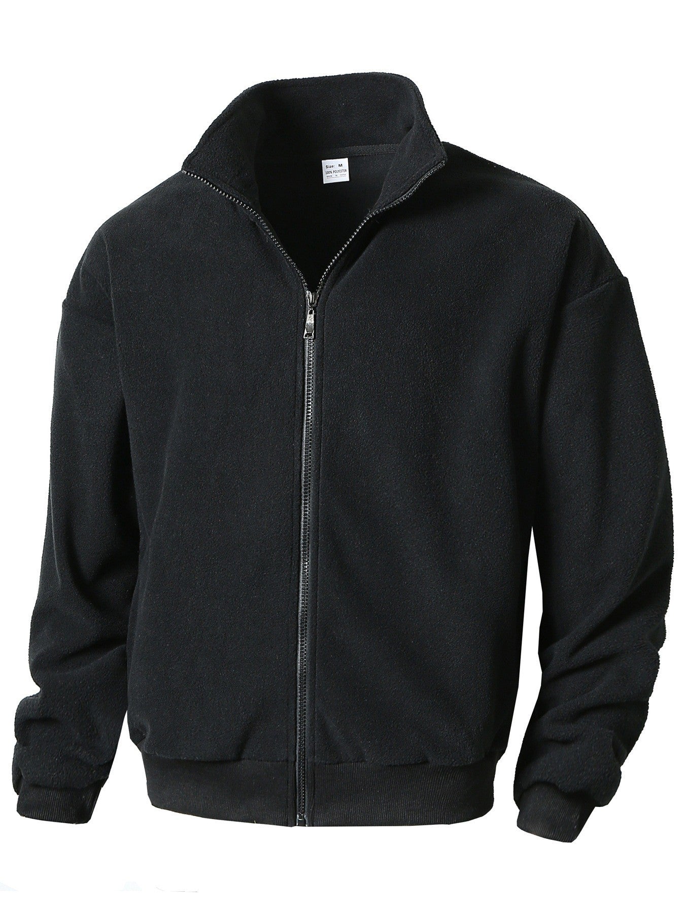 der neue Titel: Herren Fleecejacke mit hohem Kragen und Reißverschluss BerlinGlamour
