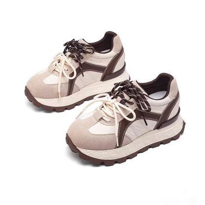 Damen Sneaker Sportlich Weich Laufsohle Modisch