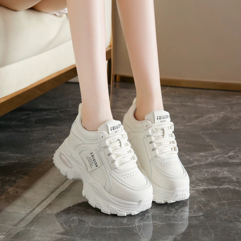 Damen Sneaker Sportlich Chunky Bequem Trendy