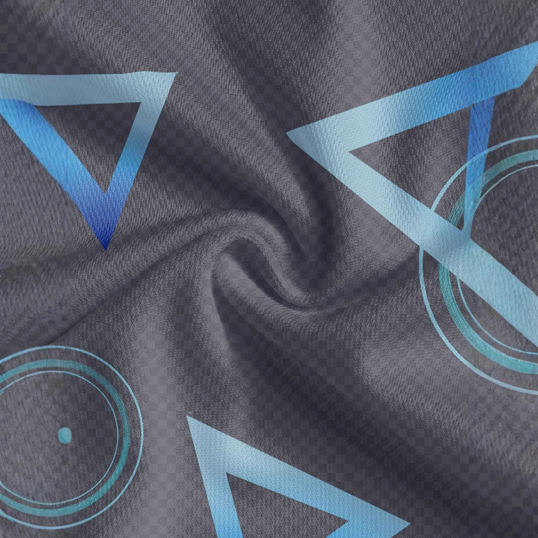 Herren Poloshirt Modern Geometrisches Design Trendy