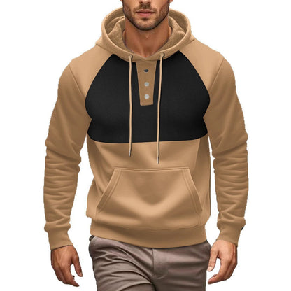 Herren Kapuzenpullover Sportlich Fleece Weich Modern - BerlinGlamour