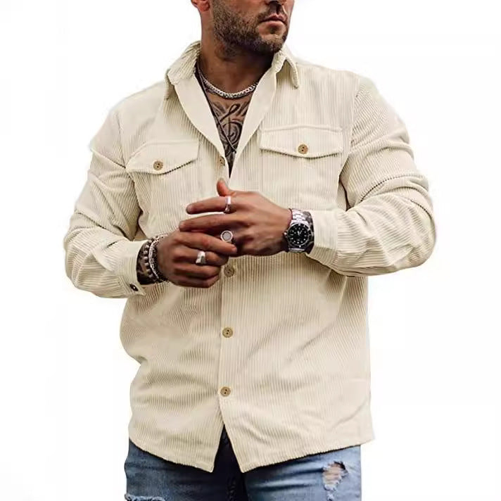 Herren Lederjacke Lässig Schnitt Modern