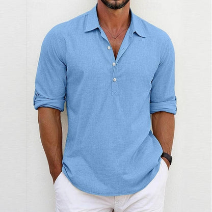 Herren Langarmhemd Modern Berlin Stil - BerlinGlamour