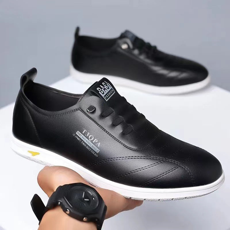 Damen Sneaker Leder Bequem Elegante Mode