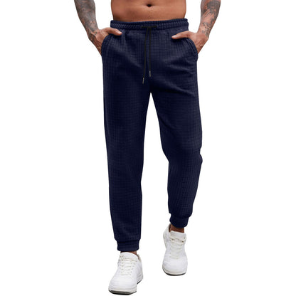 Herren Sweatpants Bequem Elastisch Mit Struktur