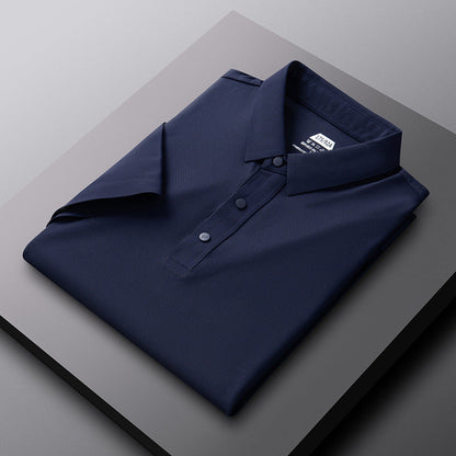 Herren Poloshirt Atmungsaktiv Strukturiert Modern