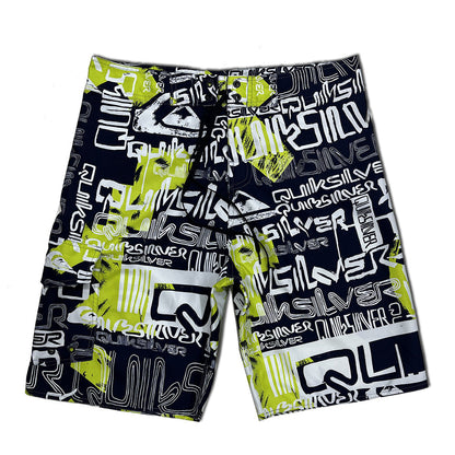 Herren Badeshorts Elastisch Mit Grafikdesign - BerlinGlamour