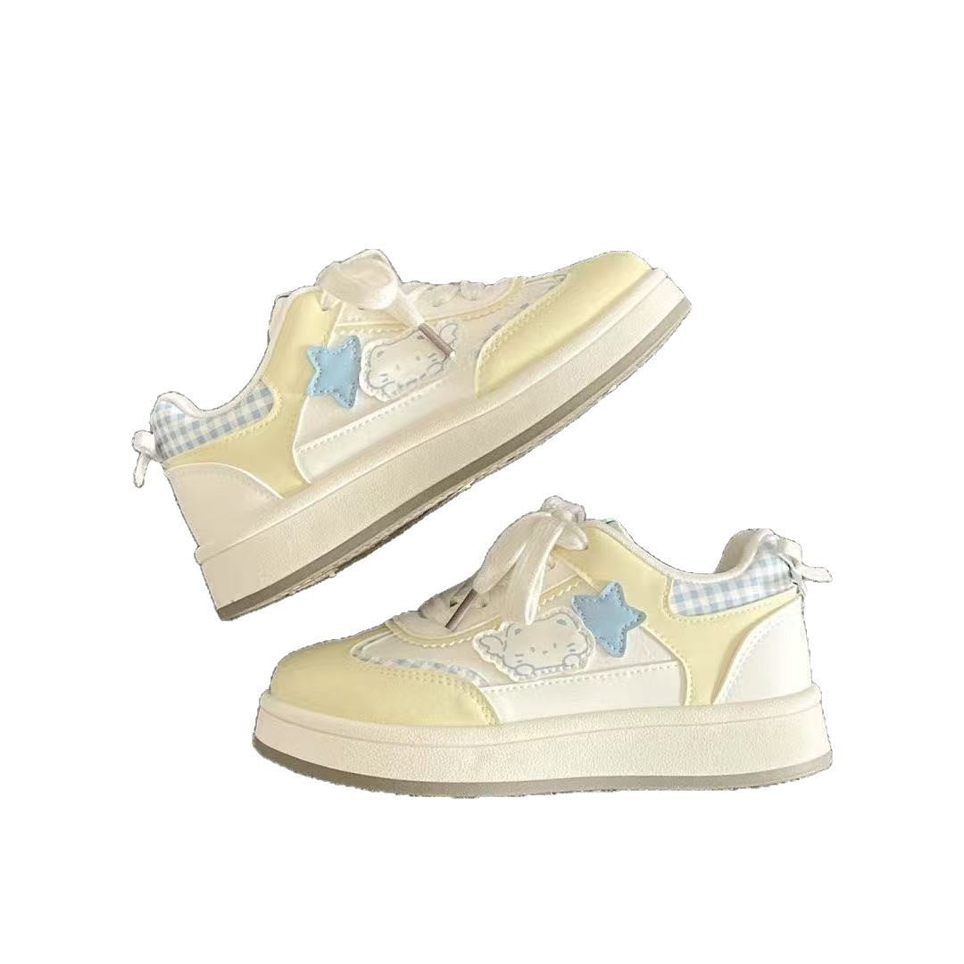 Damen Sneaker Sportlich Trendig Farbenfroh