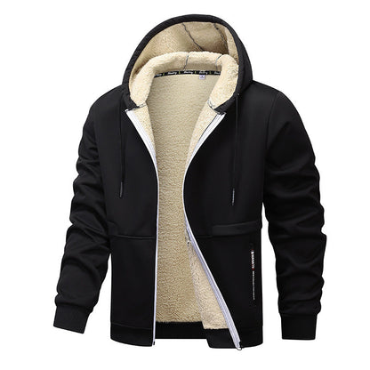 Herren Fleecejacke Warm Isoliert Winterjacke