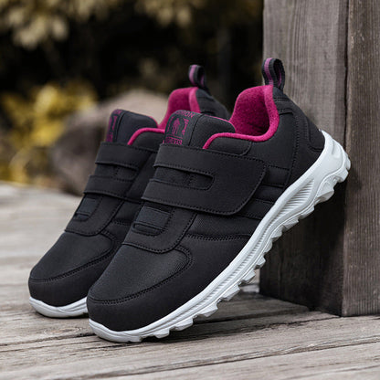 Damen Sneaker Sportlich Bequem Dämpfende Sohle