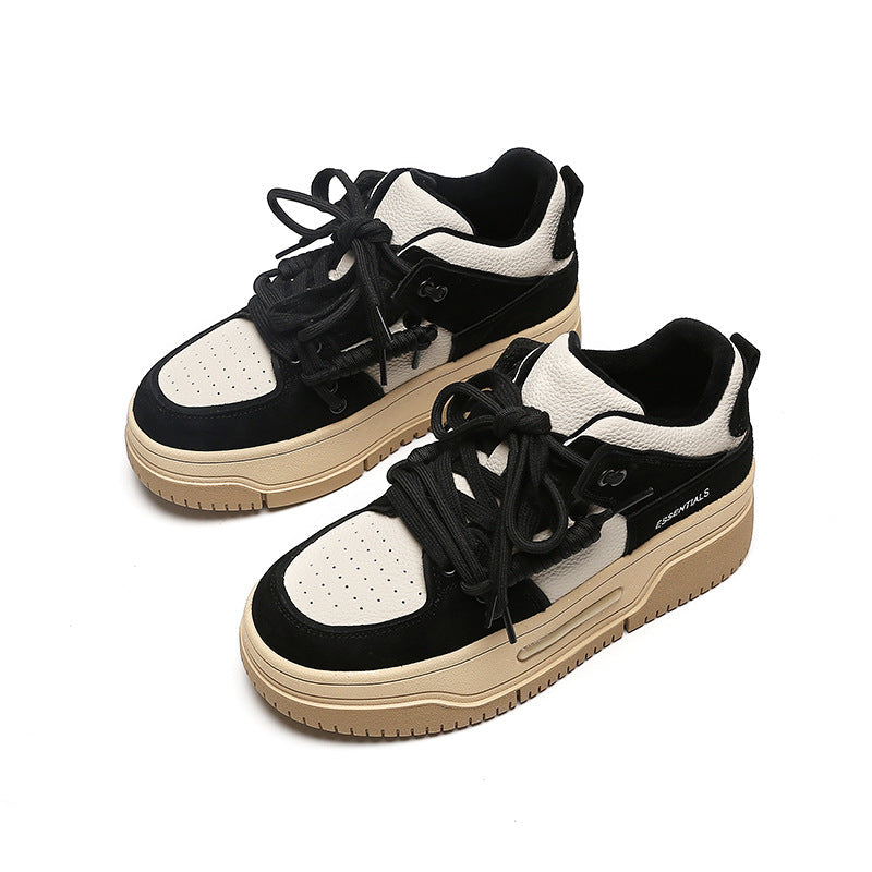 Damen Sneaker Chunky Komfortabel Mit Weicher Sohle