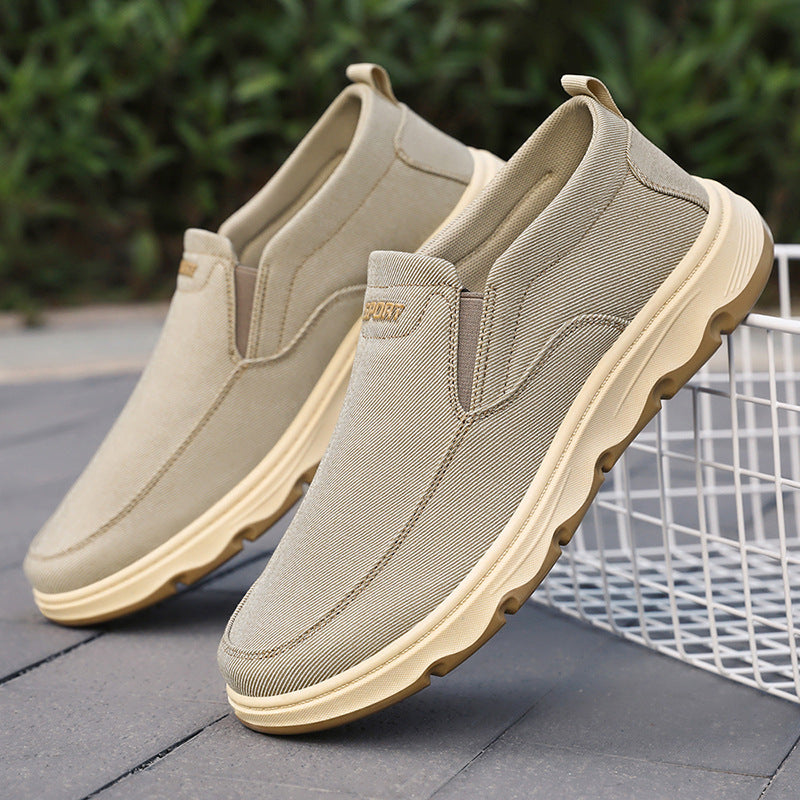 Damen Laufschuhe Bequem Flexible Slip-On Sneaker