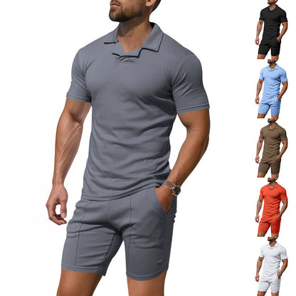 Herren Poloshirt Kurzarm Sportlich Atmungsaktiv Modern