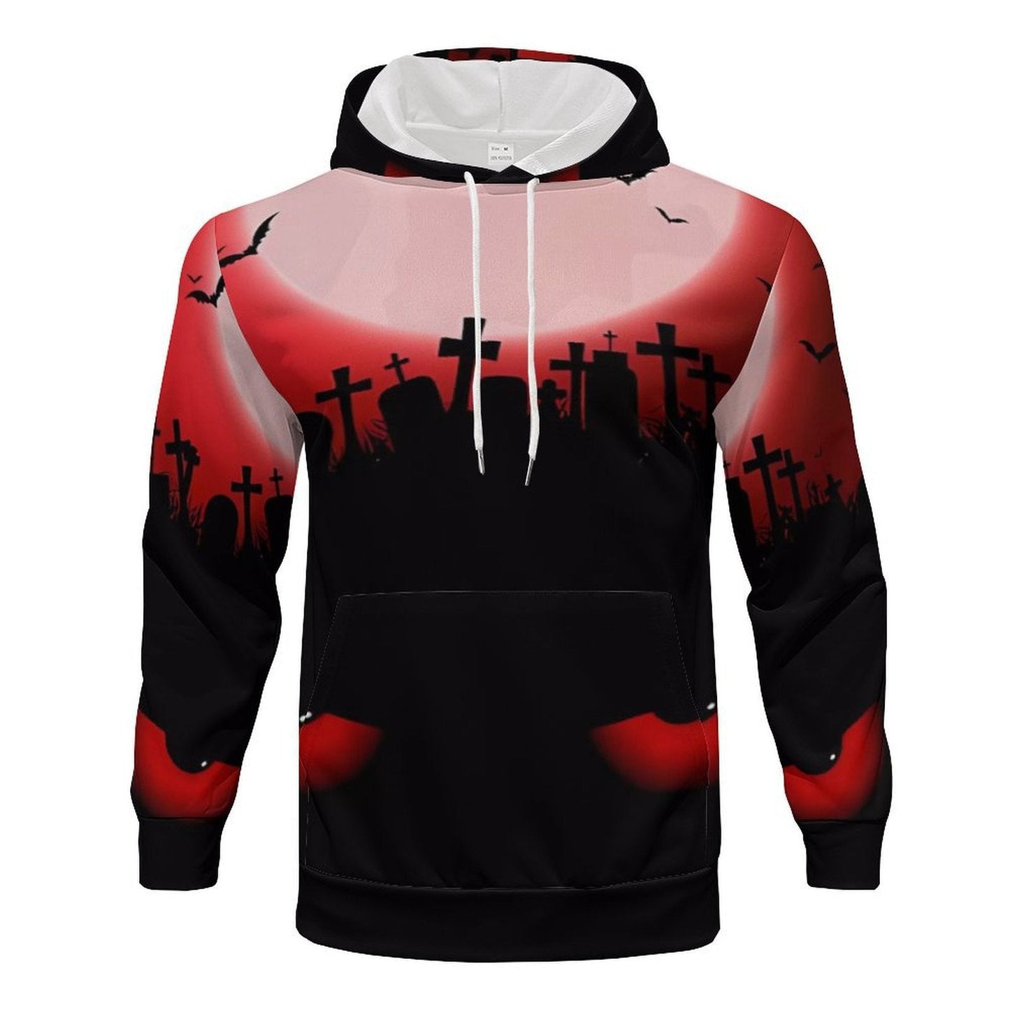 Herren Sweater Halloween Motiv Kapuzenpullover Locker