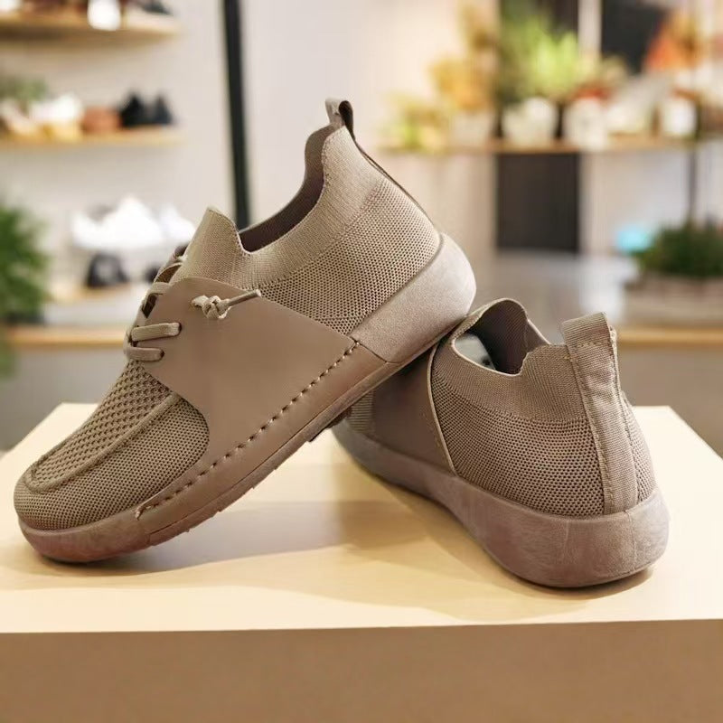 Damen Sneaker Atmungsaktiv Flexibel Mesh Laufschuhe Sport - BerlinGlamour