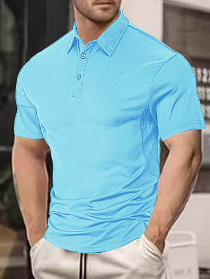 Herren Poloshirt Sportlich Funktionell Modern