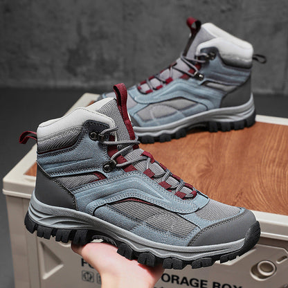 Wanderschuhe Damen Trekkingstiefel Wasserdicht Atmungsaktiv