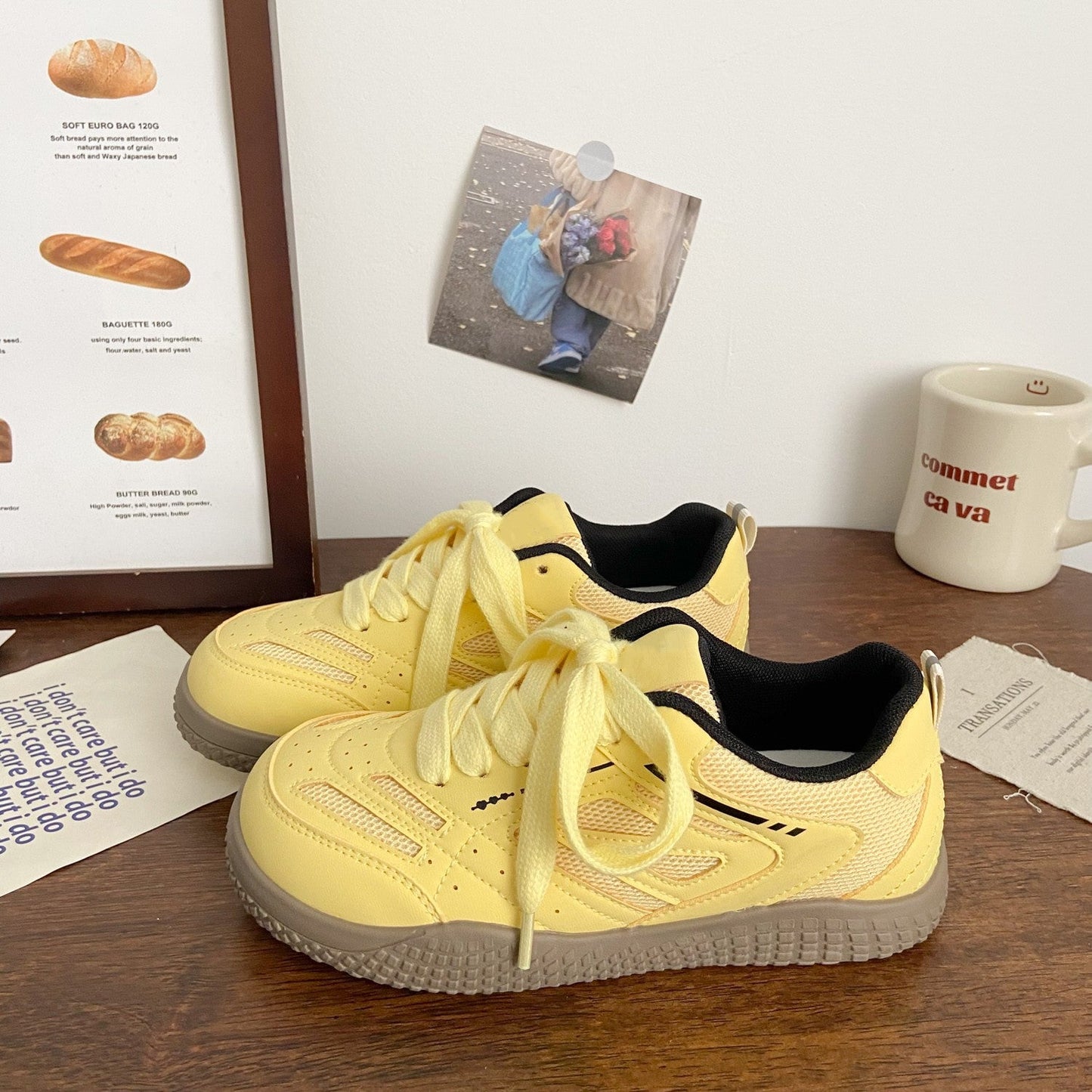 Damen Sneaker atmungsaktiv mit Schnürsystem Trend