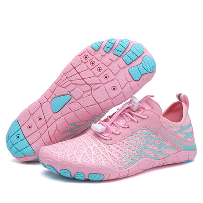 Wassersportschuhe Damen Flexibel Anti-Rutsch Schwarz