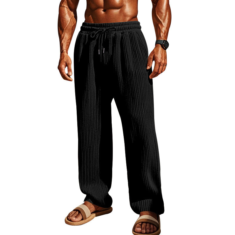Herren Freizeithose Gestreift Lässig Comfort