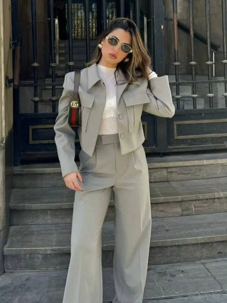 Zweiteiliger Damenanzug Business Chic Modern