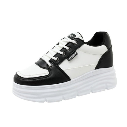 Damen Plattform Sneaker Hoch mit weicher Sohle und modischem Design