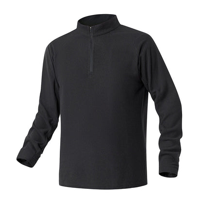 Herren Funktionsshirt Atmungsaktiv Halbzipper Sportlich