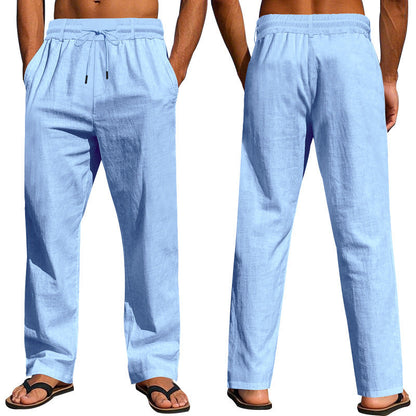 Herren Freizeithose Elastisch Bequem mit Seitentaschen