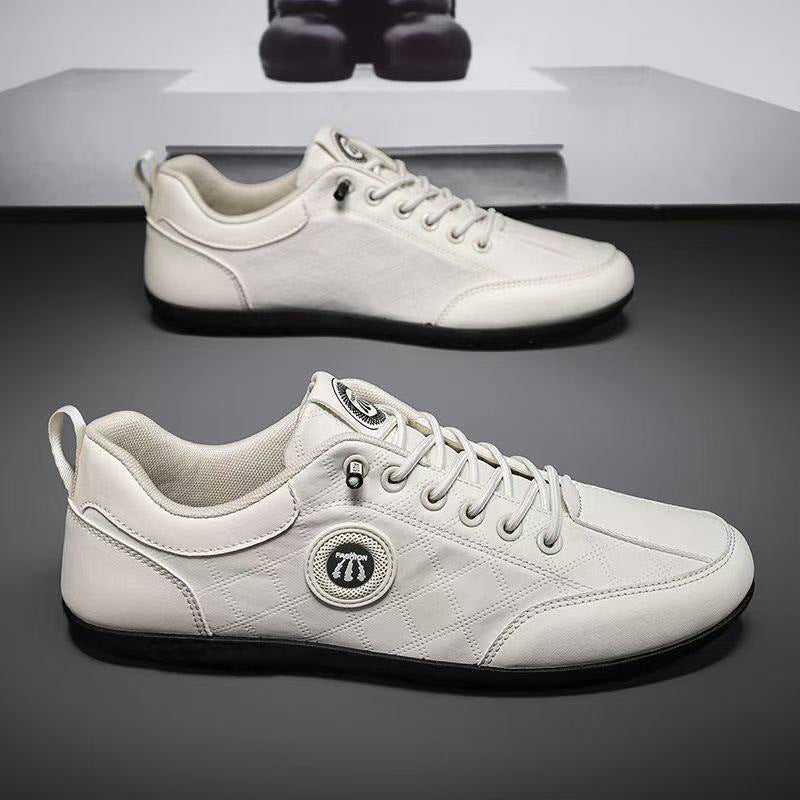 Damen SportSchuhe Leder Rutschfest Komfortabel Laufschuhe