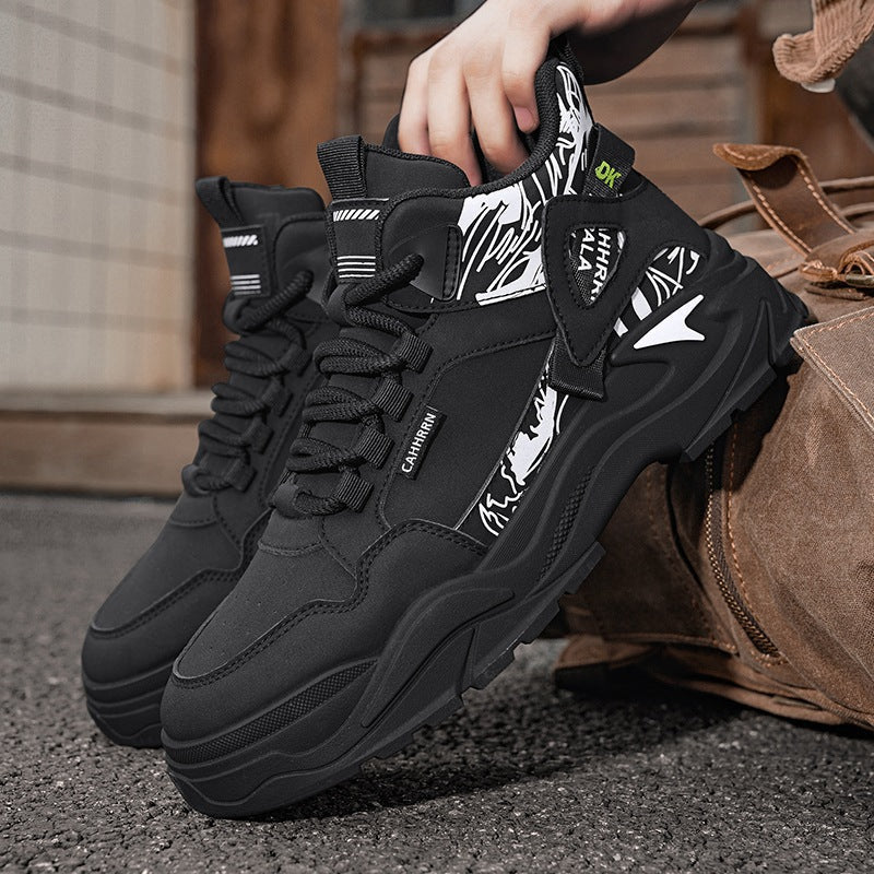 Damen Sneaker Sportlich High-Top Strapazierfähig