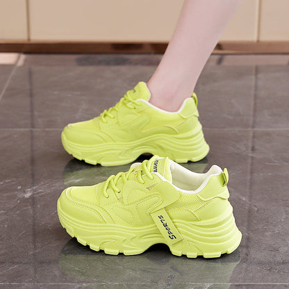 Damen Sneaker Chunky atmungsaktiv mit weicher Sohle