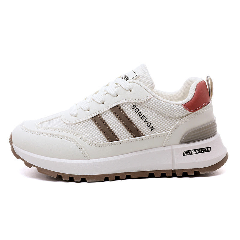 Damen Sneaker Sportlich atmungsaktiv Laufsohle