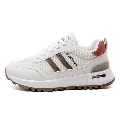 Damen Sneaker Sportlich atmungsaktiv Laufsohle